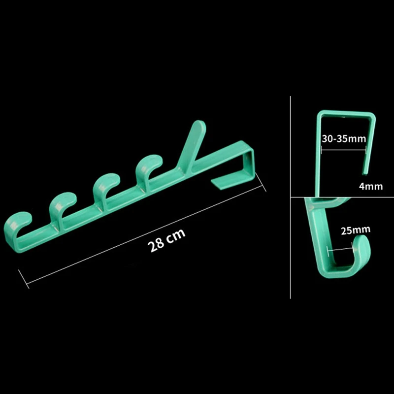 1 шт. Пластиковые домашние крючки для организации вешалки для дверей спальни, вешалки для одежды, вешалки для одежды, крючки для сумок, разные цвета