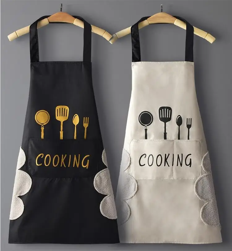 Home Kitchen Waterproof and Oilproof Cute Male and Female Work Cloth 12 Home Kitchen Waterproof and Oilproof Cute Male and Female Work Cloth
