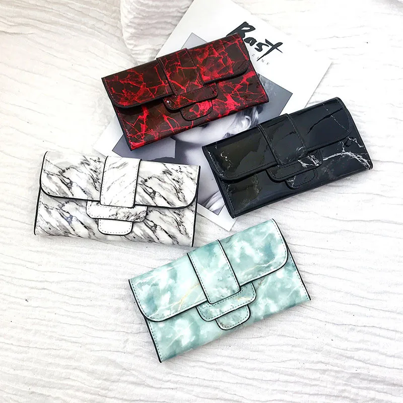 

NEW Women Designer Leather Long Wallet Famous Brands Purse Ladies Long Leather Wallet Luxury Female Bag Carteira HC157