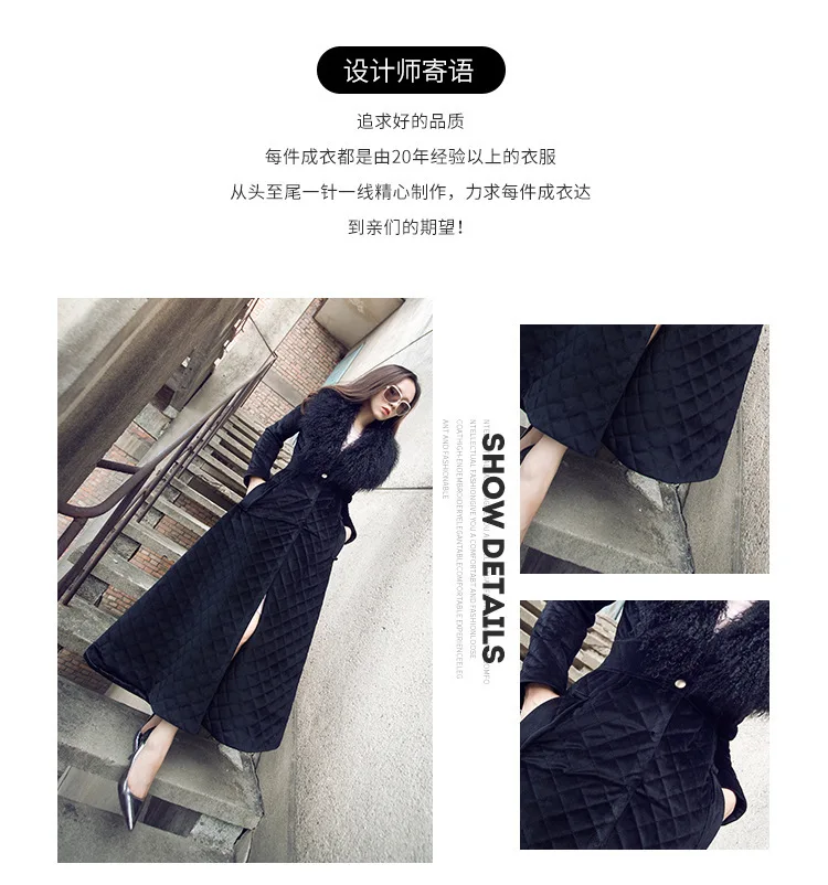 Одежда женская теплая зимняя длинная куртка Manteau Femme Топ Hiver и блузки ropa mujer Dames Parka плюс размер меховой воротник YL184