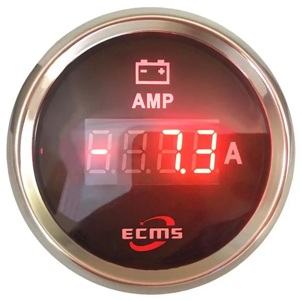 Free Shipping 52mm Digital Ampere Meters + 150A Ammeters ±75mV Amp