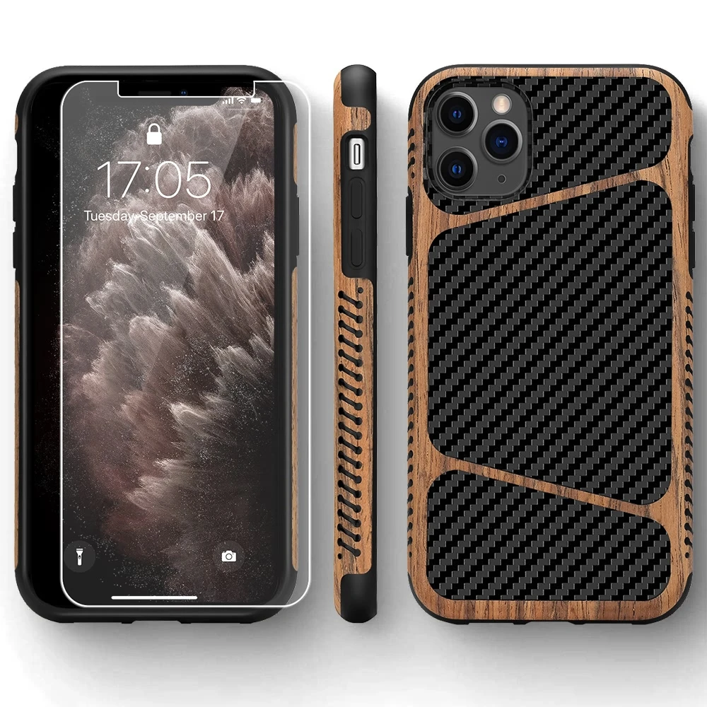 LAPOPNUT 360 Мягкий силиконовый чехол тонкий из углеродного волокна для Iphone 11 Pro Xr XS MAX X