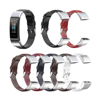 

Artificial Leather Replacement Watch Band Strap For Huawei Band 3/ Band 3 Pro/ TER-B09/ TER-B29 Smart Watch