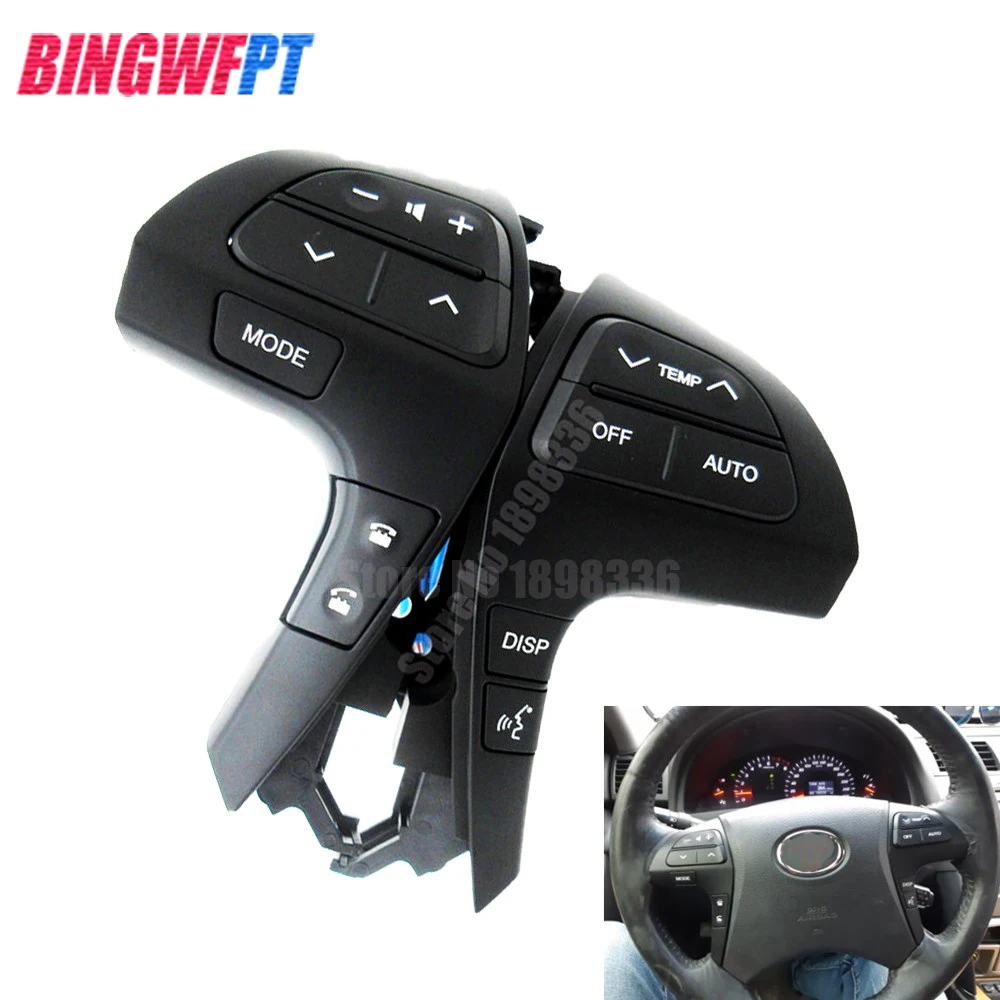 Кнопки Bluetooth телефон для Toyota HIGHLANDER 84250-0E120 колесо аудио управление Кнопка 84250-0E220 84250-0K020