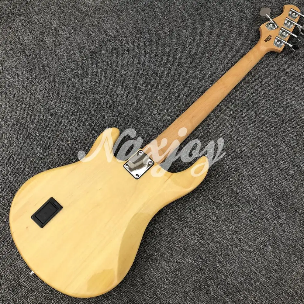 Music Man 5 струнная бас-гитара, клен с натуральным пламенем, активные звукосниматели, электрический бас, реальные фотографии