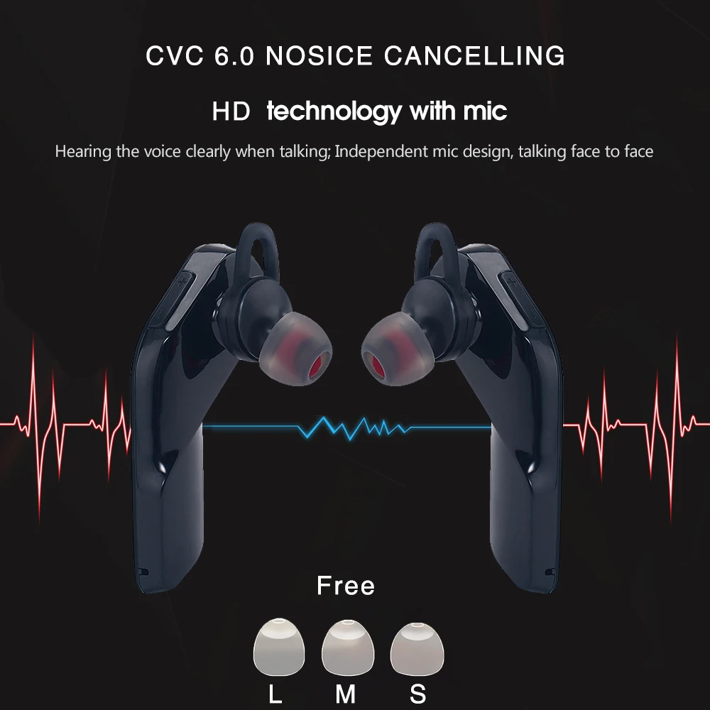 Lymoc Y97 Bluetooth гарнитуры беспроводные наушники Handfree наушники HD микрофон бизнес драйвер Спорт езда музыка для iPhone XiaoMi