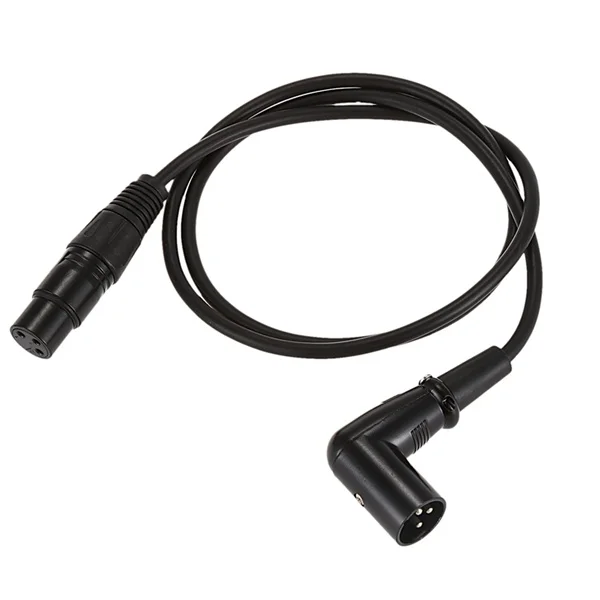 Правый угол папа мама XLR кабель провод для микрофона DMX сигнальный шнур
