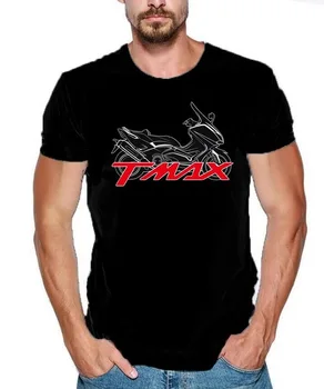 

Hot sale 100% cotton Men's Fashion Biker T-Shirt short sleeved slim fit men Tops Motorcycles tmax fanaticism t shirts P