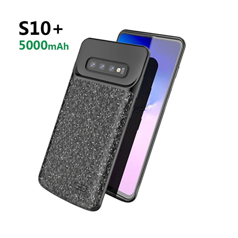 Мощность банк Батарея чехол для samsung Galaxy Note 9/8/10/10+ мА/ч. аккумулятор Externe для S7/S8/S9 Мощность банк чехол для S10/S10e/S10 - Цвет: Слоновая кость