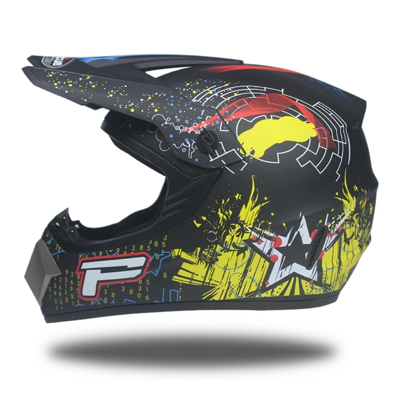 MSUEFKD Лидер продаж мотокросс шлем ATV мотоциклетный шлем Para Moto Casco внедорожные грязи Горные Шлем для езды на мотоцикле, в горошек - Цвет: 15