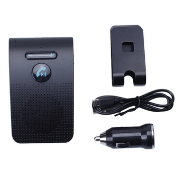 

Sp09 Bluetooth Speakerphone Hands-Free Car Kit Wireless Bluetooth Speaker Phone Multipoint Car Mp3 Kit With Sun Visor Clip