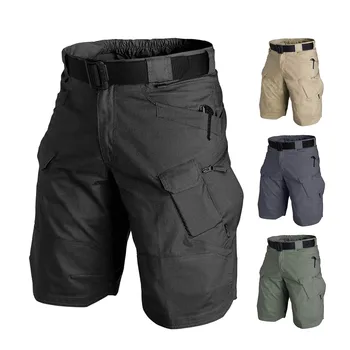 Tactical Shorts Men Waterproof Quick Dry Camo Short Pant Soft Comfort Hiking Overalls Shorts Summer Training Suits 1