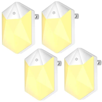 

Night Light,Warm White LED Night Lights with Auto Dusk to Dawn Sensor for Hallway,Bedroom,Kids Room,Kitchen,Bathroom,Stairway,En