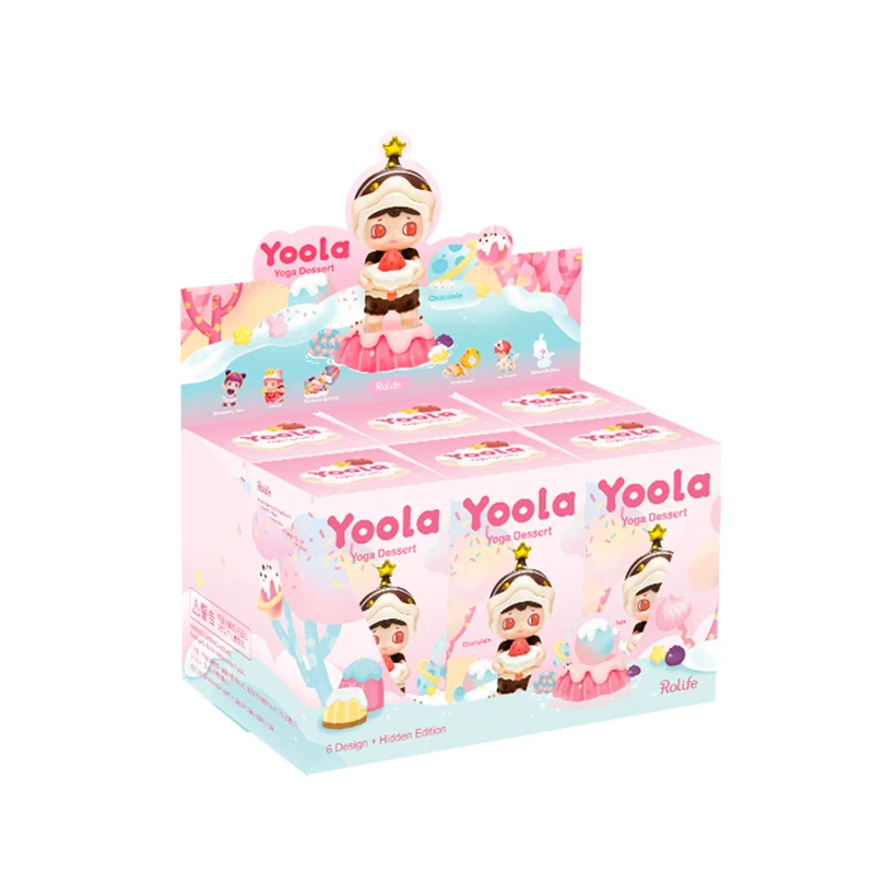 Экшн фигурки серии Robotime Yoola коробка фрукты конфеты игрушки милые для девочек