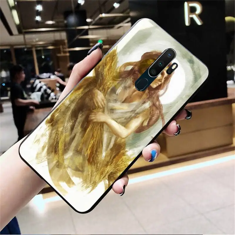 HUAGETOP подвесная богиня Harvest черная лампа для Oppo A5 A9 2020 A5S Reno2 z Renoace 3pro Realme5Pro|Бамперы| |