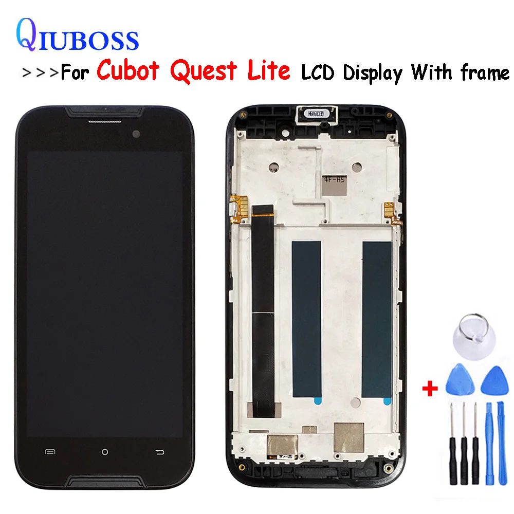 5 0 &quotчерный ЖК-дисплей для Cubot Quest Lite + дигитайзер сенсорного экрана в сборе с