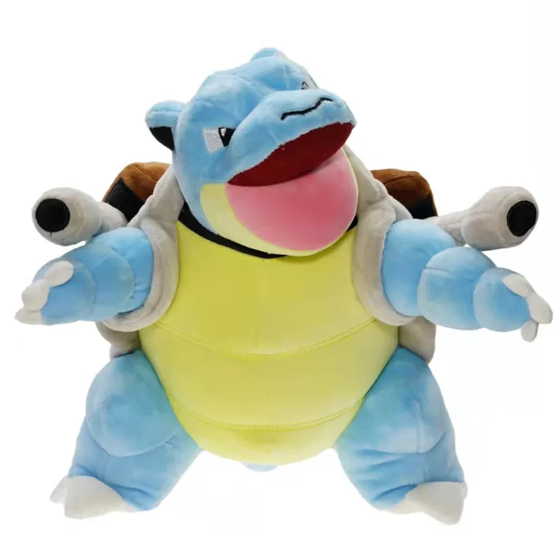 20cm Mega Blastoise Pokemon Pocket Monster Plush Toys Cute Cartoon Anime Collection Soft Stuffed Plush Doll Children Kids Toys