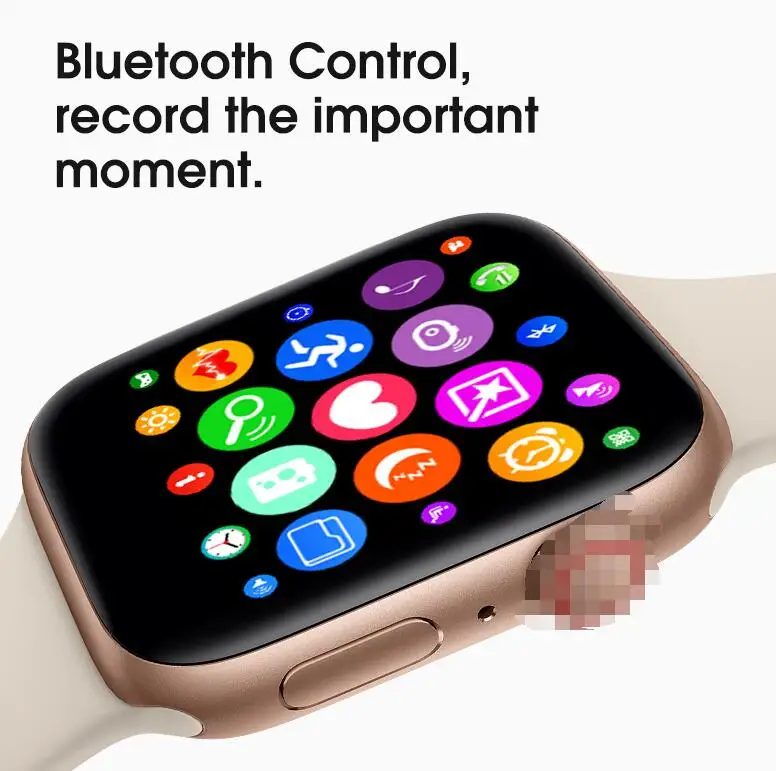 IWO 8 Смарт-часы для мужчин Роскошные Смарт-часы серии 4 44 мм чехол 1:1 Смарт-часы для мужчин и женщин для huawei Xiaomi Oppo iPhone 5 6 7 x xs