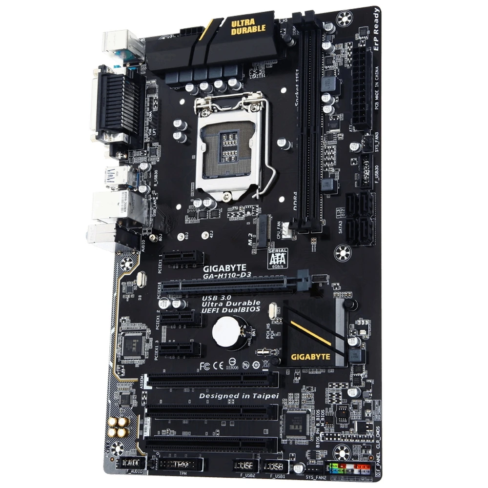 Материнская плата Gigabyte GA-H110-D3
