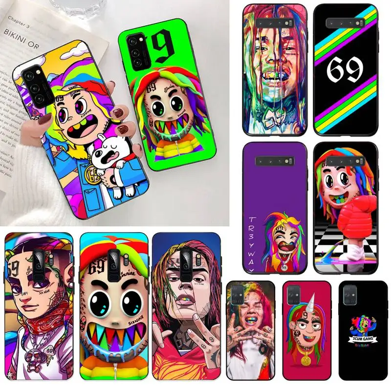 Tekashi 6ix9ine SixNine 69 Coque Shell Phone Case for Samsung S20 plus Ultra S6 S7 edge S8 S9 plus S10 5G lite 2020 Tekashi 6ix9ine SixNine 69 Coque Shell Phone Case for Samsung S20 plus Ultra S6 S7 edge S8 S9 plus S10 5G lite 2020