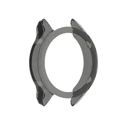 Durable Protective Case Cover for Smartwatch - TPU Replacement Wristband Accessory (Black)
