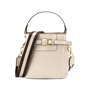 

2020 new fashion trendy bag new female bag bucket bag wild broadband messenger shoulder bag handbag