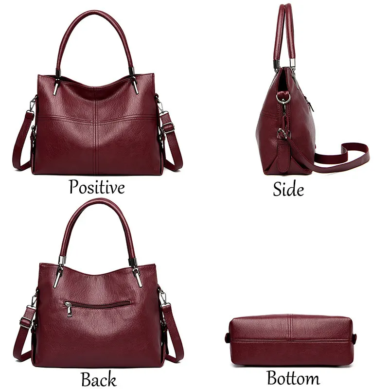 Женские сумки для женщин, сумка через плечо, высокое качество, кожаная женская сумка, bolsos mujer de marca famosa, sac a основной femme