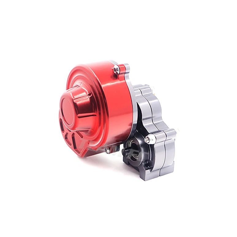 

Transmission Box Full Metal Gearbox Smooth And Excellent Running Use For Car RC Upgrade Accessories Red