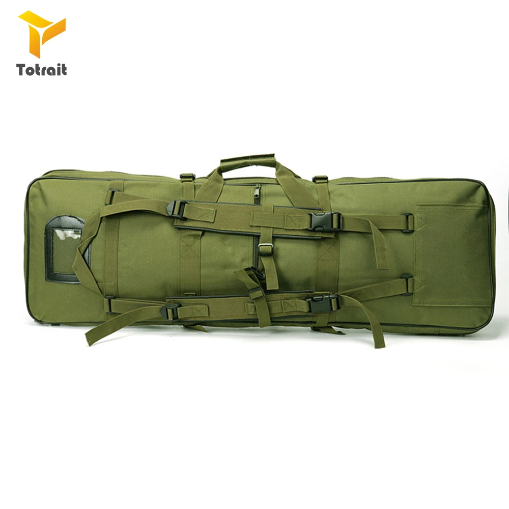 green-100cm Тактический 85 100 120 см Высокоплотный нейлоновый чехол для винтовки, военный длинный Чехол для страйкбола, охотничий пистолет, аксессуары для переноски - Цвет: green-100cm