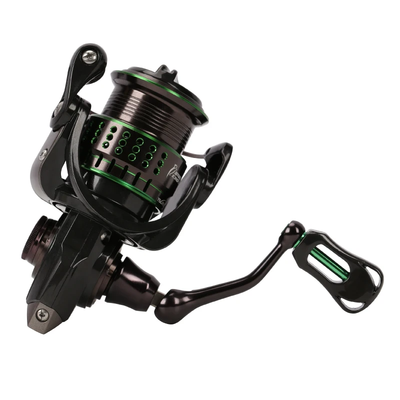 Спиннинговая катушка TSURINOYA KINGFISHER 800/1000/1500/1500S 11BB/5 2: 1 рыболовная с Карбоновым