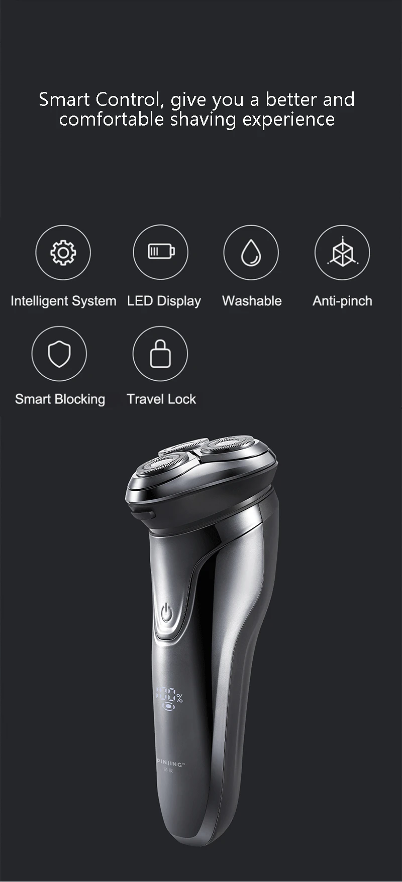 Xiaomi mijia pinjing 3d sem fio inteligente