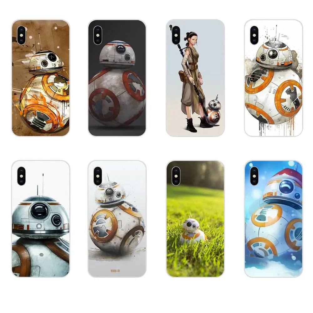 Звездные войные Bb 8 дроид робот Bb8 для Huawei NOVA 2 V20 Y3II Y5 Y5II Y6 Y6II Y7 Y9 G8 G9 GR3 GR5 GX8 Prime 2018