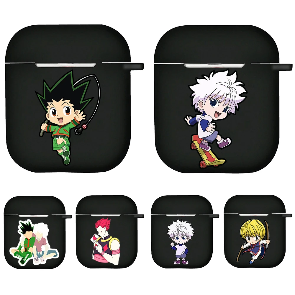 Чехол для наушников Hunter x 3 HXH Anime Hisoka Morow чехол Apple AirPods 2 1 черные защитные