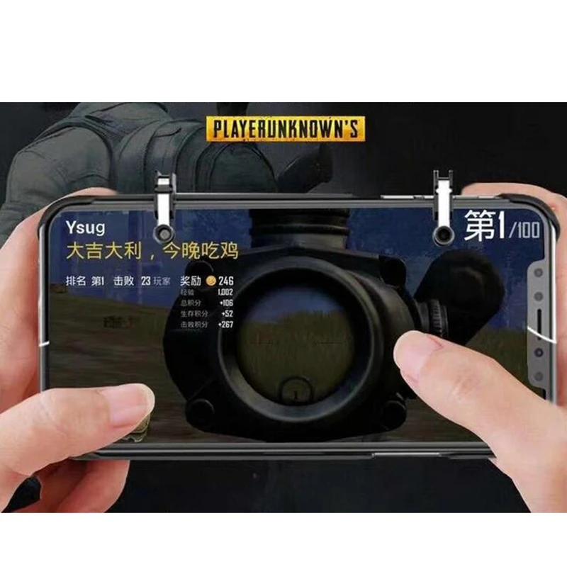 Игра для PUBG мобильный чехол для телефона для Iphone конденсатор One-Touch игровой контроллер Кнопка мобильный чехол для телефона