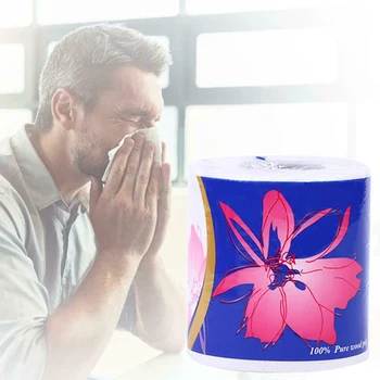 

10 Rolls Toilet Paper Bath Tissue 3 Ply Soft Skin-Friendly for Home Bathroom Restaurant New WH998