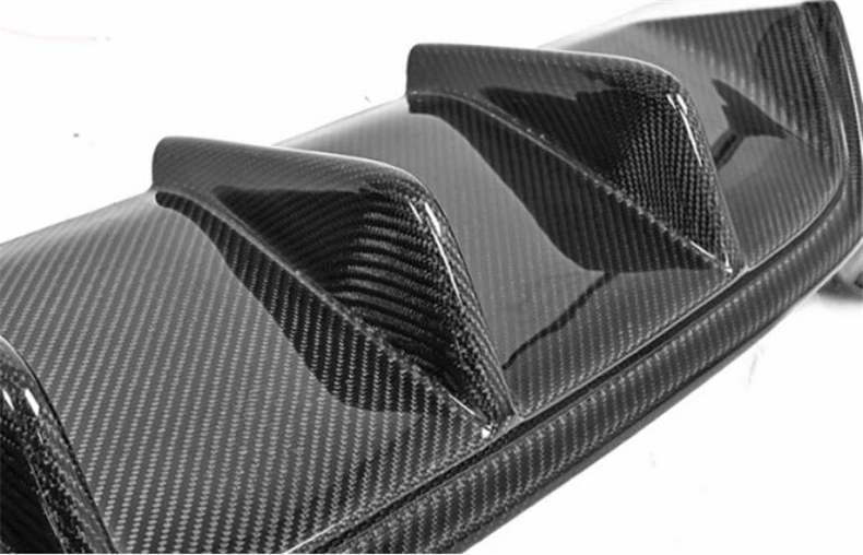 Углеродного волокна Raer выступ Спойлеры для BMW 6 серии M6 F13 купе F12 трансформер F06 Gran Coupe 2011- бампер диффузор спойлер