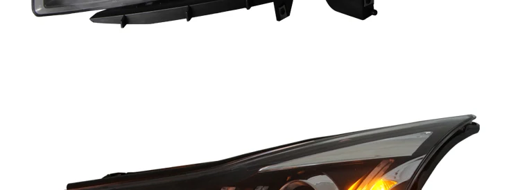 Автомобильный Стильный чехол на голову для Chevrolet Cruze 2009-2013 фары светодиодный фары DRL Объектив Двойной Луч Биксеноновые HID аксессуары