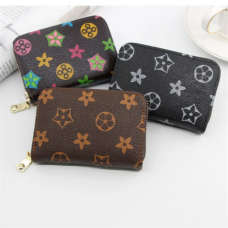 

Jeppesen Unisex Luxury Card Bag Women Bag PU Leather Organizer Coin Bag Classic Zipper Durable Fashion Bag Card Package Wallets