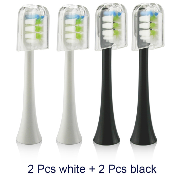 Pcs Replacement Toothbrush Heads Compatiable with Xiaomi SOOCAS X3 SOOCARE Electric Toothbrush Round Brush Head Seal Package