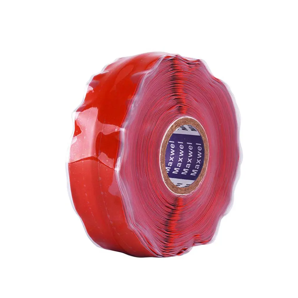 

Non-stop Water Plugging Repair Leak-proof Tape Waterproof Tape Silicone Rubber Self-melting Tape Silicone Self-adhesive Tape