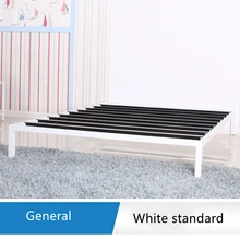 

Modern Look Clean Lines Industrial Bed Platform Noiseless and Non-slip Iron Bed Foundation Without Box Spring