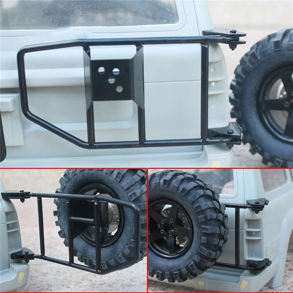Rc Car Upgarde Metal spare wheel seat for Rc Crawler LC80 Land Cruiser Rc Car Upgarde Metal spare wheel seat for Rc Crawler LC80 Land Cruiser