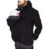 Autumn Winter Kangaroo Baby Carrier Hooded Hoodies Sweatshirt For Father Babywearing Jacket Multifunctional Kangaroo Clothes 1