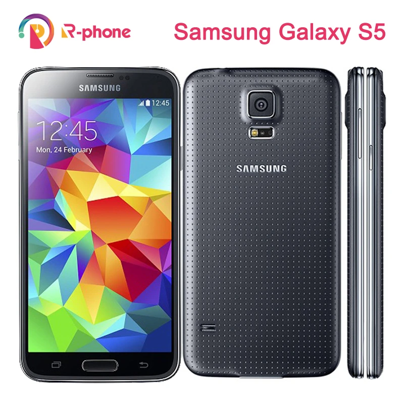 Samsung Galaxy S5 G900f G900a Refurbished Mobile Phone Unlocked 3g&4g 16mp  Camera Gps Wifi Android Smartphone Original - Mobile Phones - AliExpress
