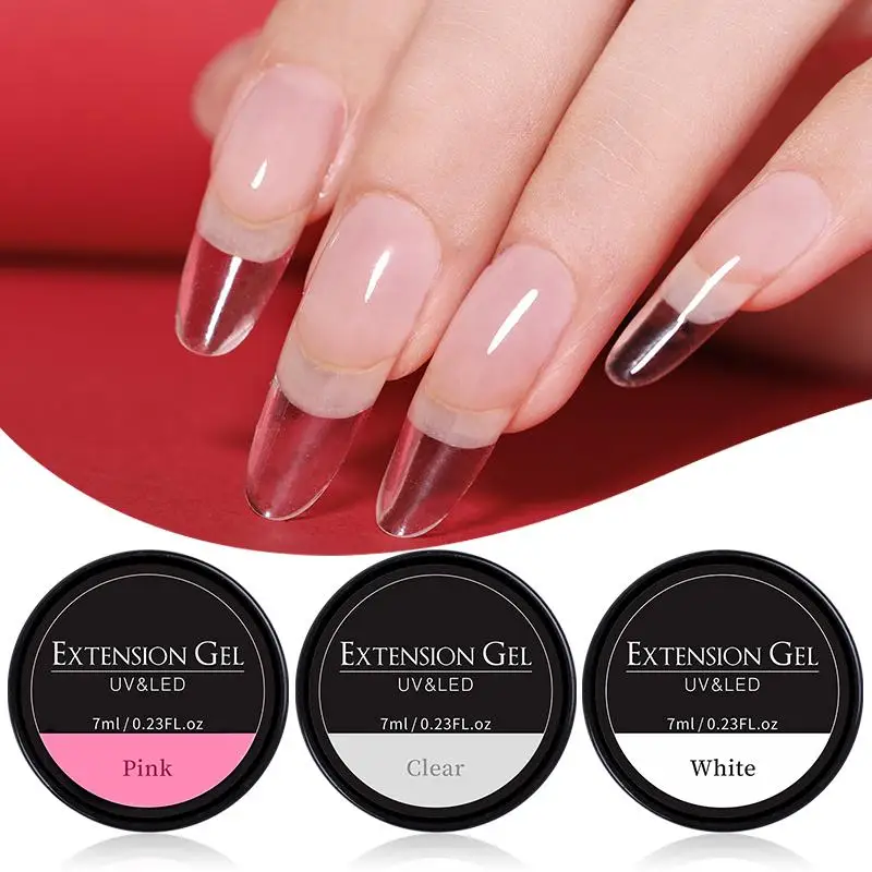 30ml Acrylic Gel For Nail Extension Glue Tips Quick Building UV Repair Broken Finger Prolong Form Manicure Tools | Красота и здоровье