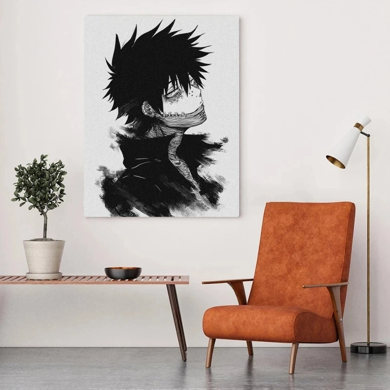 Dabi My Hero Академия аниме скандинавский настенный плакат на холсте картина Hd Печать