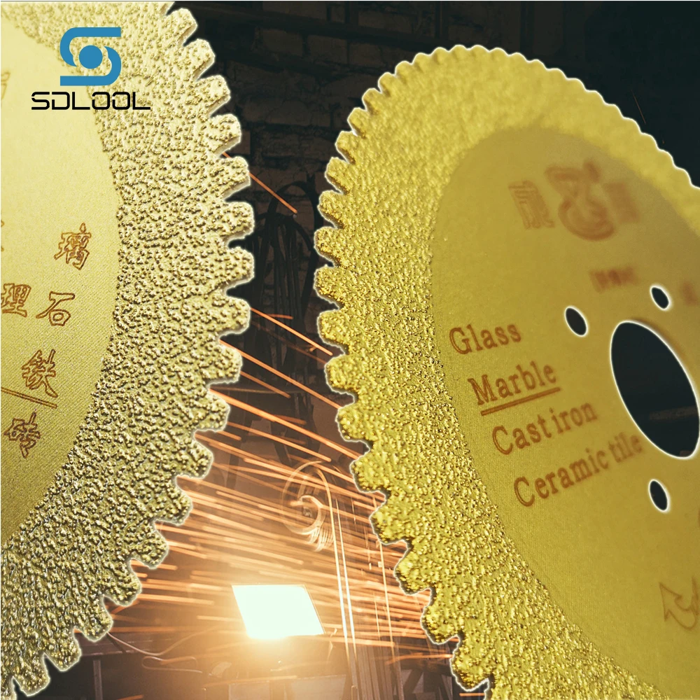 Diamond Saw Blade 100mm Metal Cut Off Wheel Brazing Iron Cutting Disc