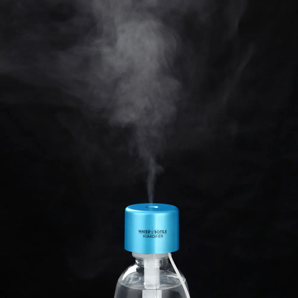

300ml Mini Water Bottle Humidifier Aromatherapy Diffuser USB ABS Car Air Purifier Portable Home Travel Moisturize Air Humidifier