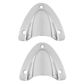 

Screw Fixing Large Boat Accessories Durable Routing Cables Marine Hardware Dinghy Clam Shell UV-proof Stainless Steel Vent Cover