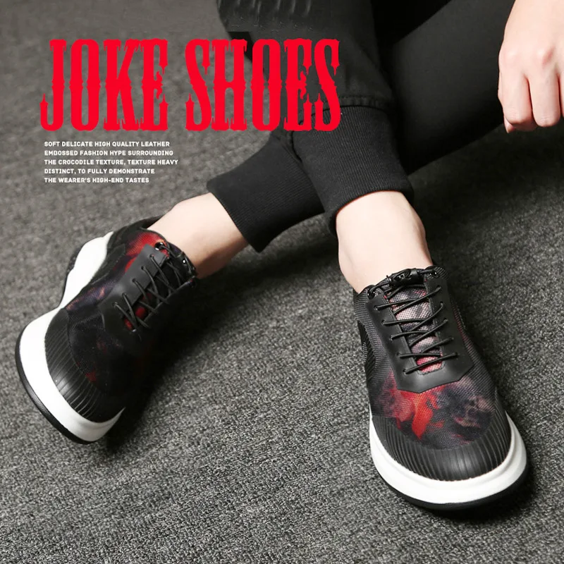 

Four Seasons MEN'S SHOES 2019 New Style Fashion Casual Shoes Men's Korean-style Trendy Shoes Men's Breathable Running Athletic S